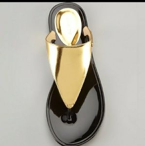 Rachel Zoe•Cami~ Gold sandals